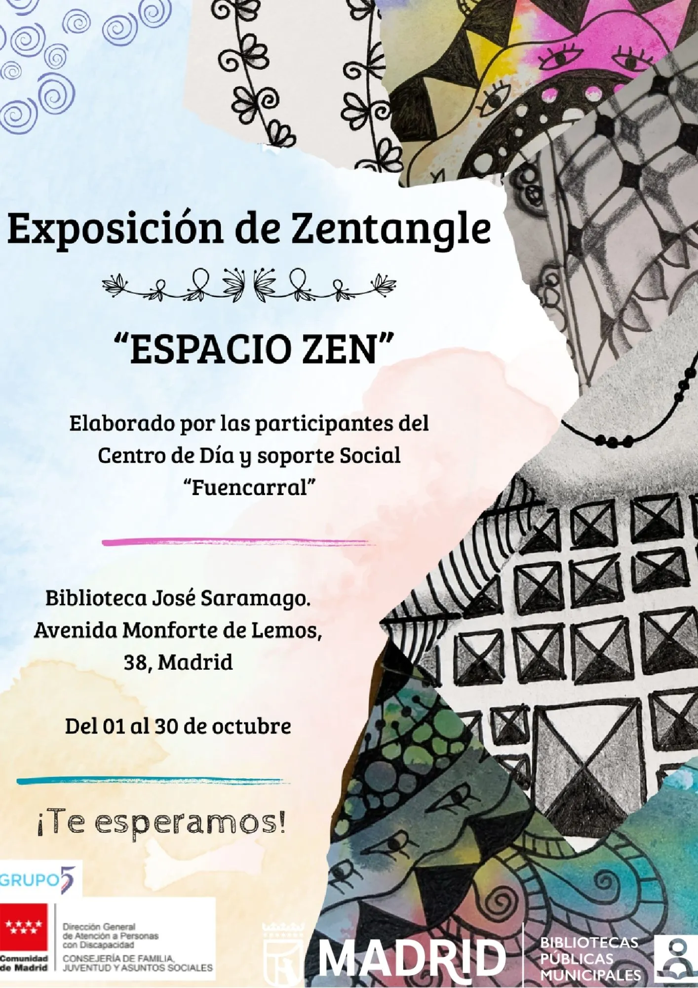 Biblioteca Pública José Saramago en Centro de Día Fuencarral